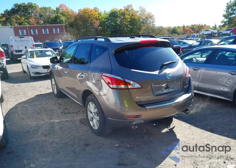 2011 Nissan Murano Sl из США, поврежденный, VIN JN8AZ1MW8BW151137